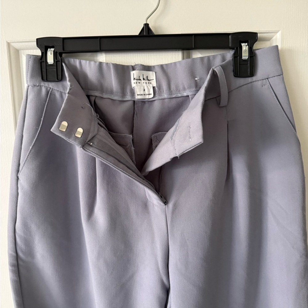 Nicole Miller Light Gray Pantsuit